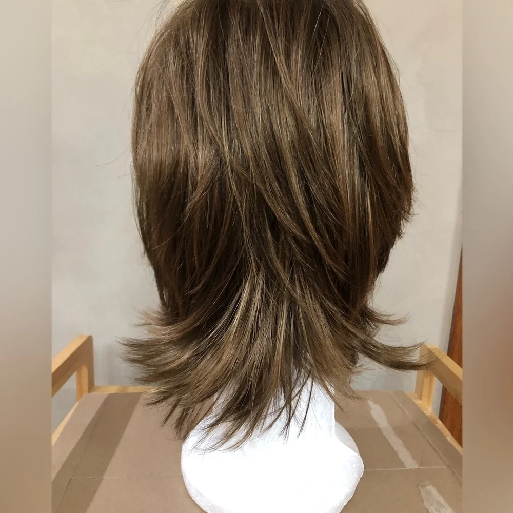 Stylish Brown Wig for Women - Picture 4 of 11